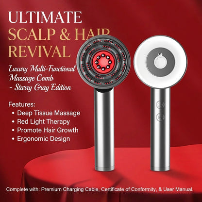 Hyperbolic Trilogy Scalp Massager | Hair Growth