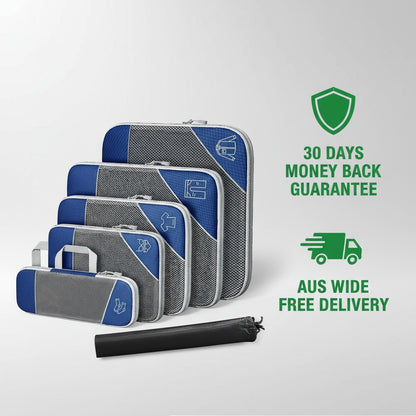 EasyPack Travel Cubes 3 & 6 Piece Set | Luggage Organiser