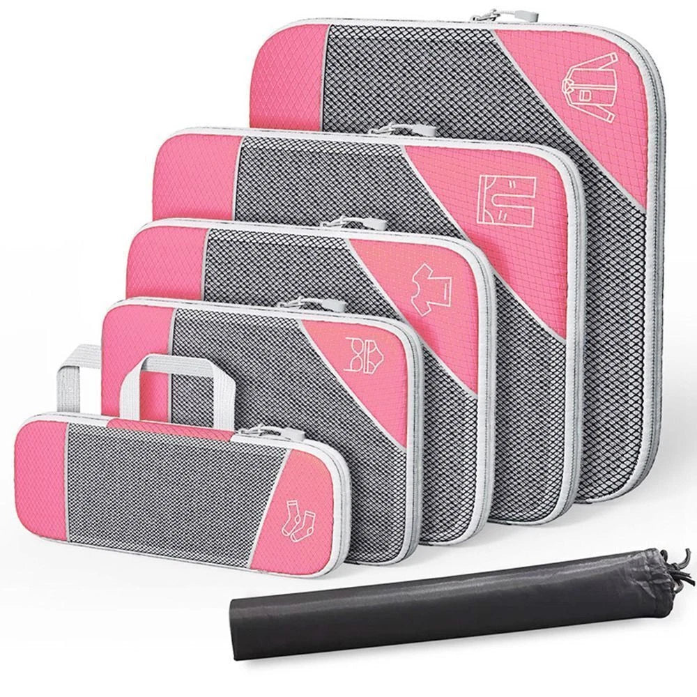 EasyPack Travel Cubes 3 & 6 Piece Set | Luggage Organiser
