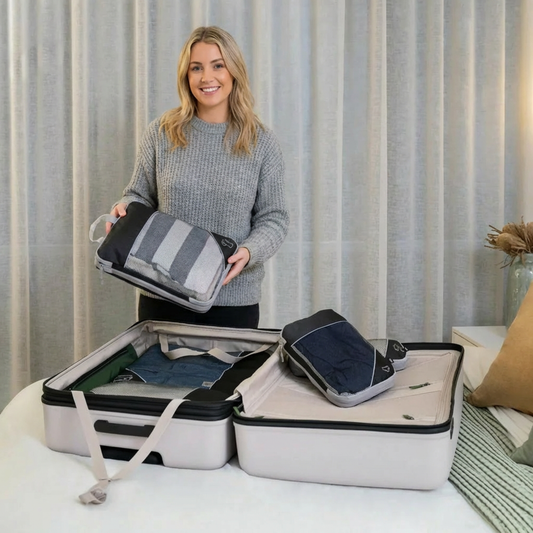 EasyPack Travel Cubes 3 & 6 Piece Set | Luggage Organiser
